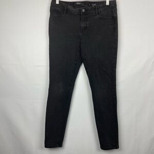 Simply Vera Black Skinny Mis-Rise Jeans 6